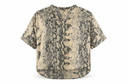 Womens UK Size 12 NEXT Beige  Blouse
