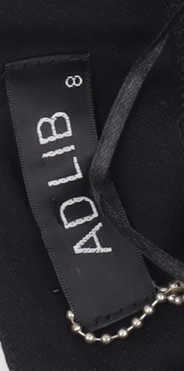 AD LIB Black Bodycon Dress, Women's, Size 8, Party