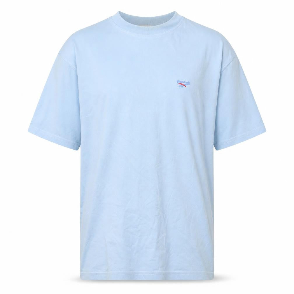 Mens UK Size L Reebok Blue  T-Shirt