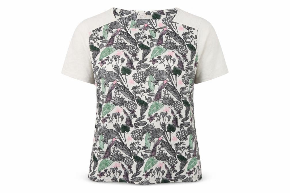 Womens UK Size 14 Marks and Spencer Ivory Basic T-Shirt