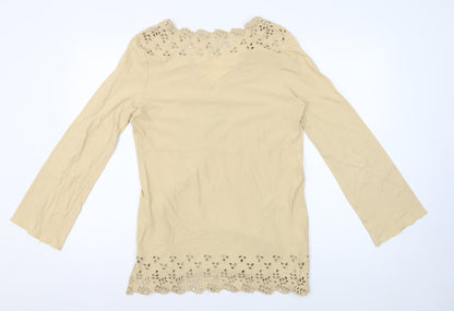 Banana Republic Women's Beige Tunic Blouse, Size S