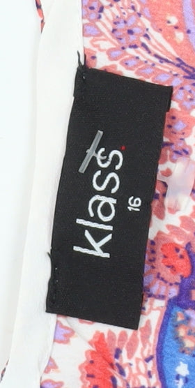 Klass Women's Multicoloured Paisley Dress