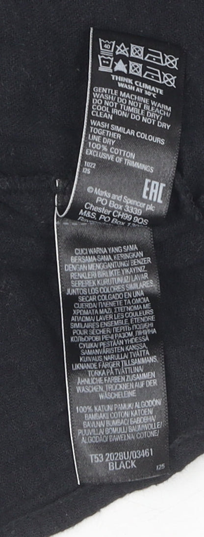 UK Size 10 Marks and Spencer Black