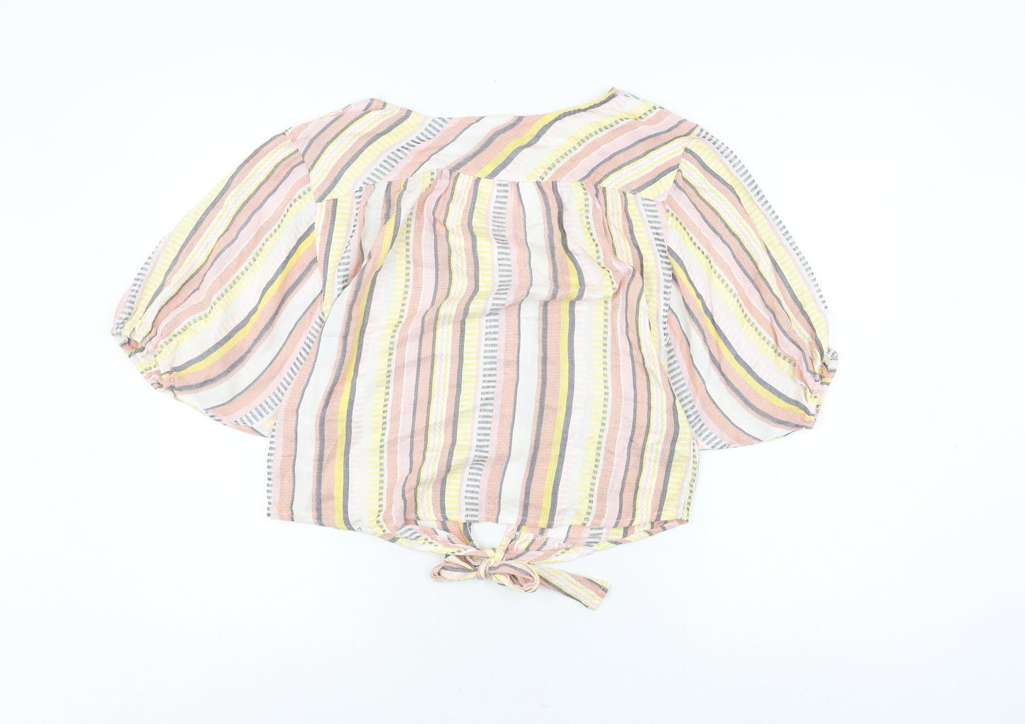 Dizzy Lizzy Women’s Multicoloured Striped Top S