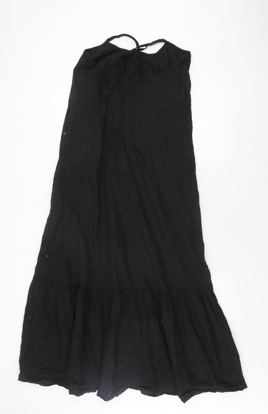 ASOS DESIGN Women's Black A-Line Dress, Size 4