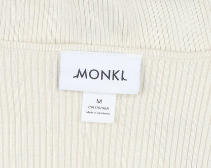 Womens UK Size M Monki Ivory Pullover Jumper