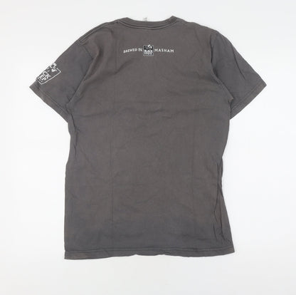 Mens UK Size M American Apparel Grey  T-Shirt