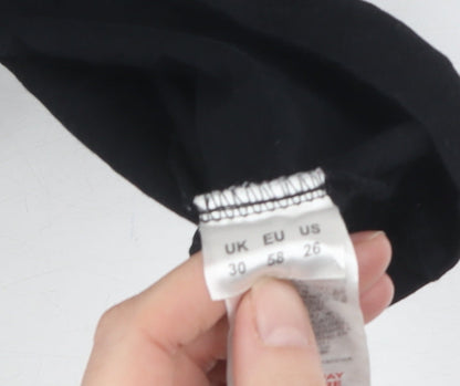 Capsule Unisex Black Sleeveless Crew Neck T-Shirt