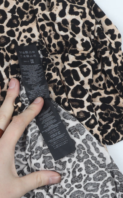 Friends Like These Women’s Animal Print Shift Dress Size 12