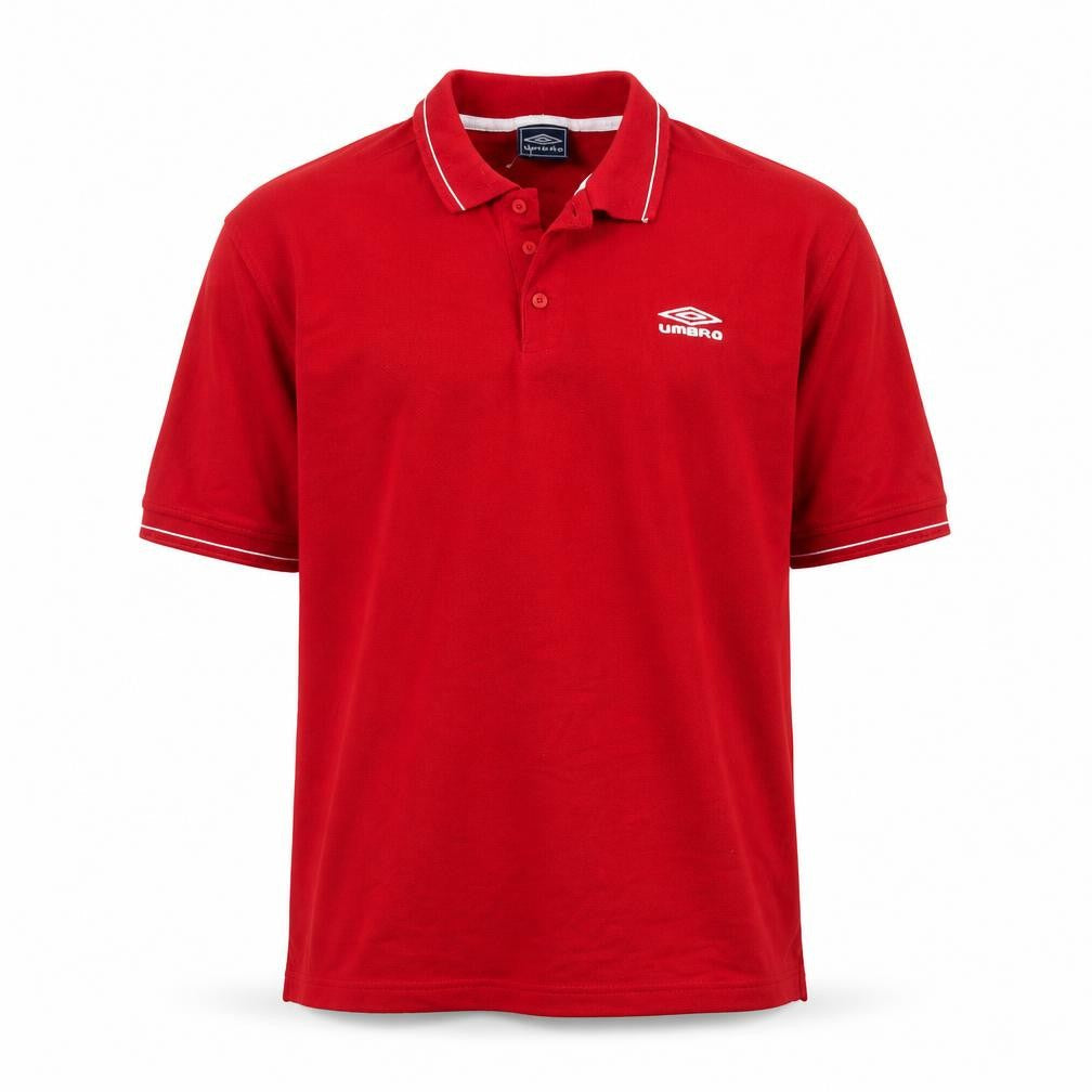 Mens UK Size L Umbro Cotton Blend Polo Shirt