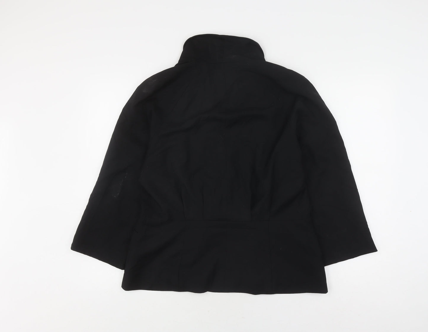 French Connection Women's Black Suit Jacket Size 16 Classic