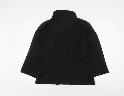 French Connection Women's Black Suit Jacket Size 16 Classic