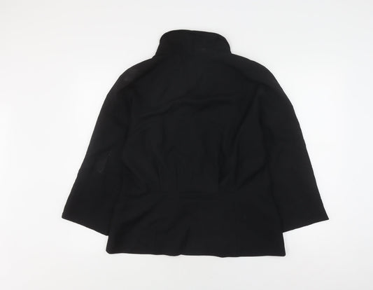 French Connection Women's Black Suit Jacket Size 16 Classic