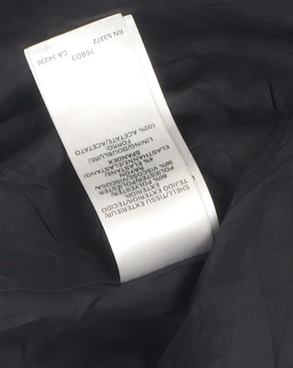 French Connection Women's Black Suit Jacket Size 16 Classic