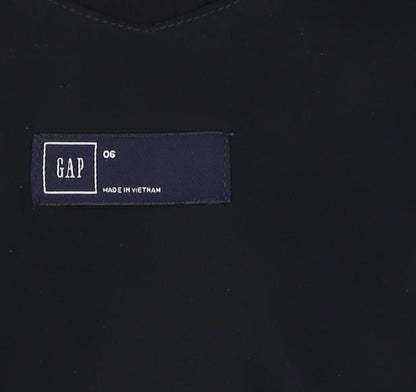 GAP Women's Black Trapeze Dress Size 10