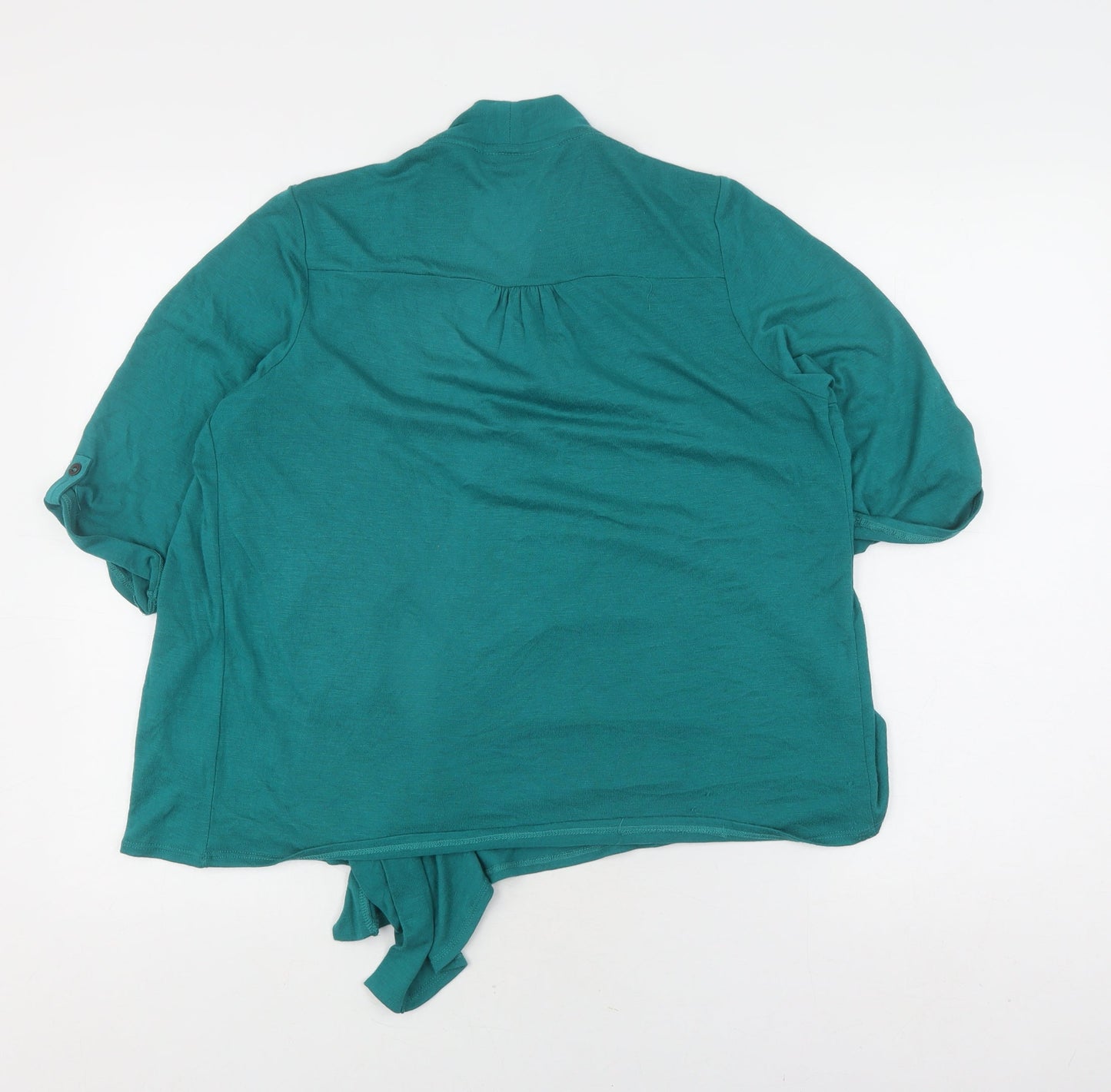 Womens UK Size  Tigi Green Wrap Jumper