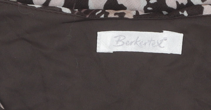 Womens UK Size 14 Berkertex Brown Camisole Blouse