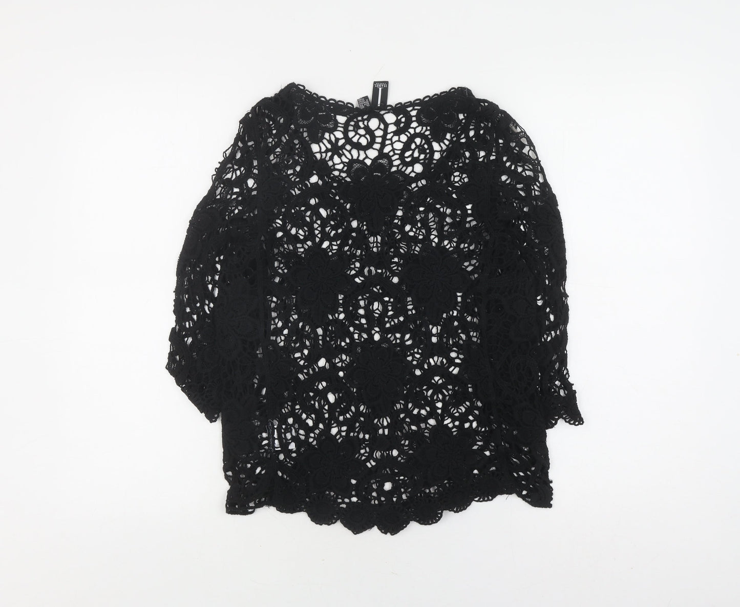Womens UK Size 12/14 Izabel London Black  Blouse