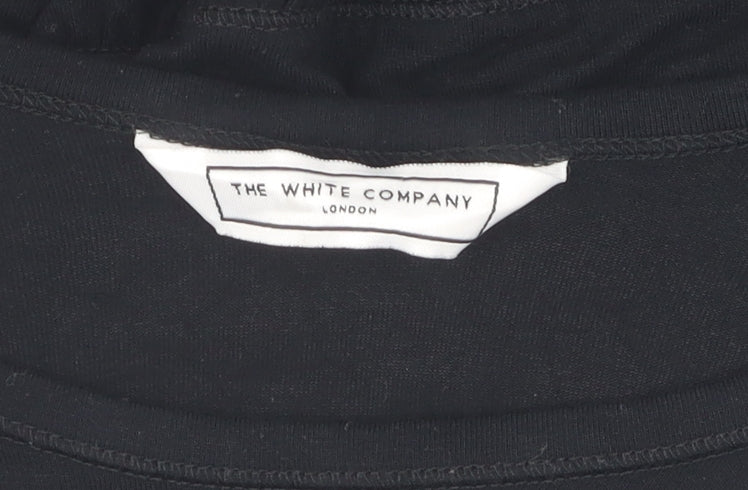 The White Company Black Half Sleeve Women's Dress Size 10