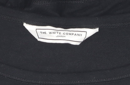 The White Company Black Half Sleeve Women's Dress Size 10