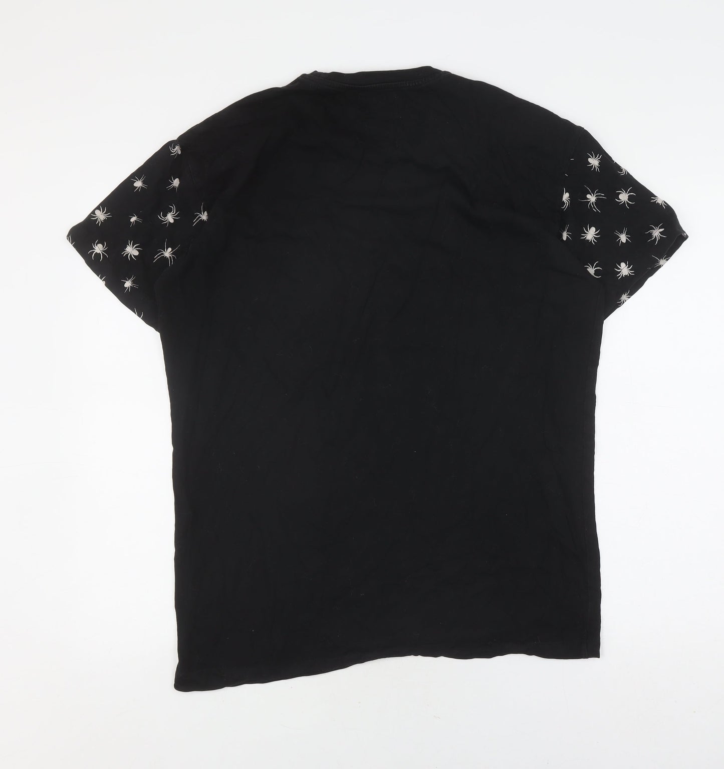 A Question Of Unisex Black Graphic T-Shirt, Medium