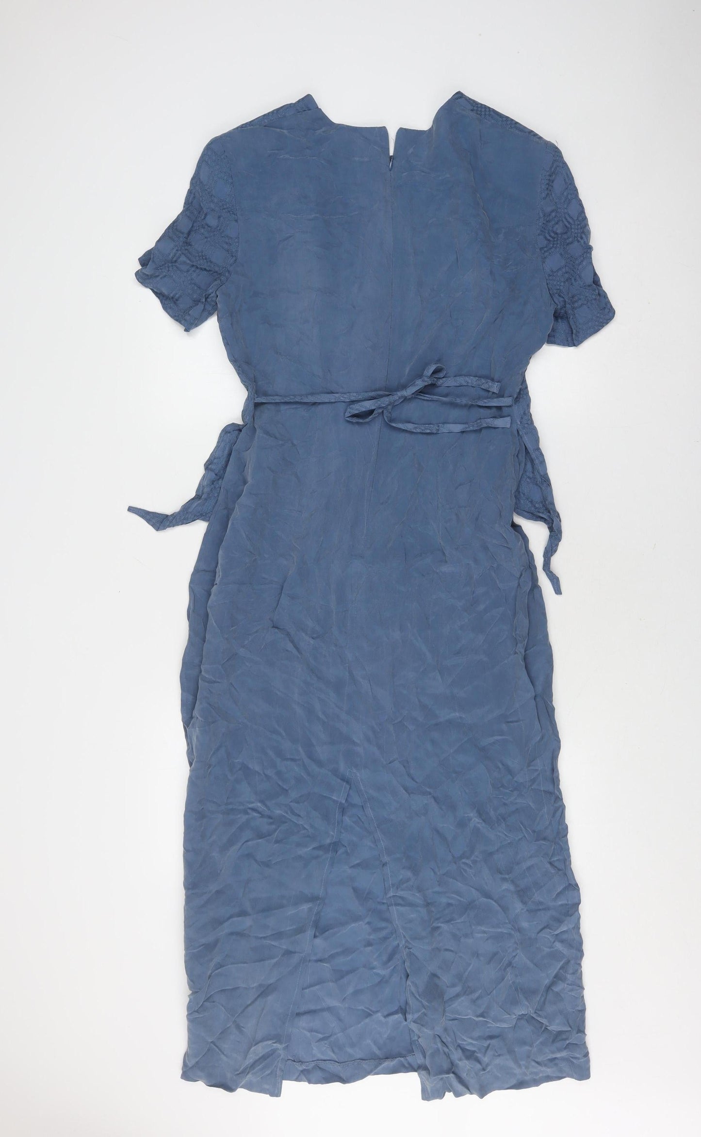 Joseph Ribkoff Women's Blue Midi Dress - Size 12