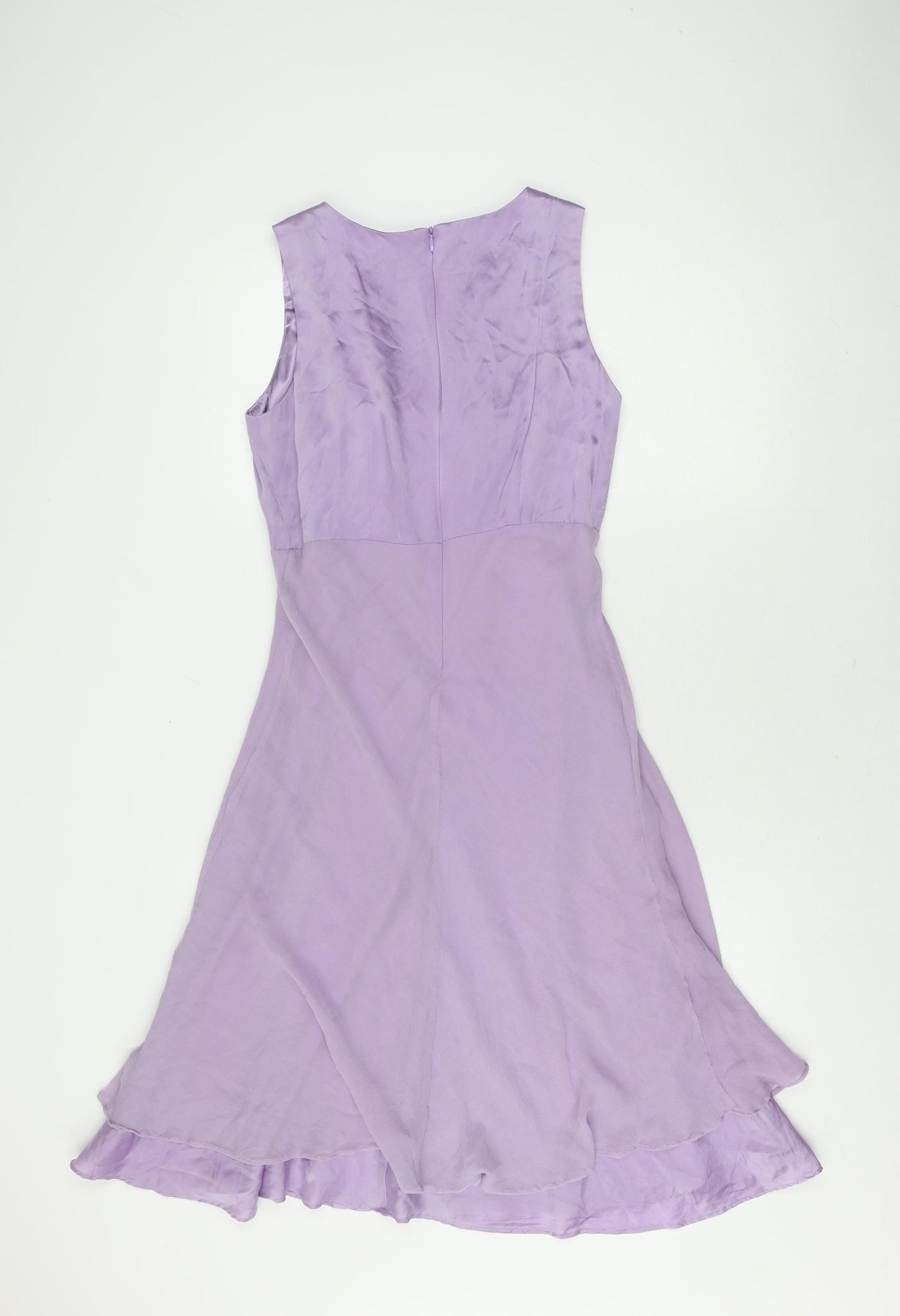Donna Ricco Women's Purple Sleeveless Dress