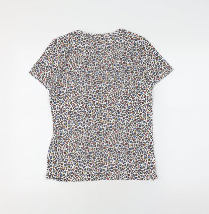 Marks and Spencer Kids Multicoloured Animal Print T-Shirt Size 12