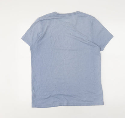 Mens UK Size M Burton Blue  T-Shirt