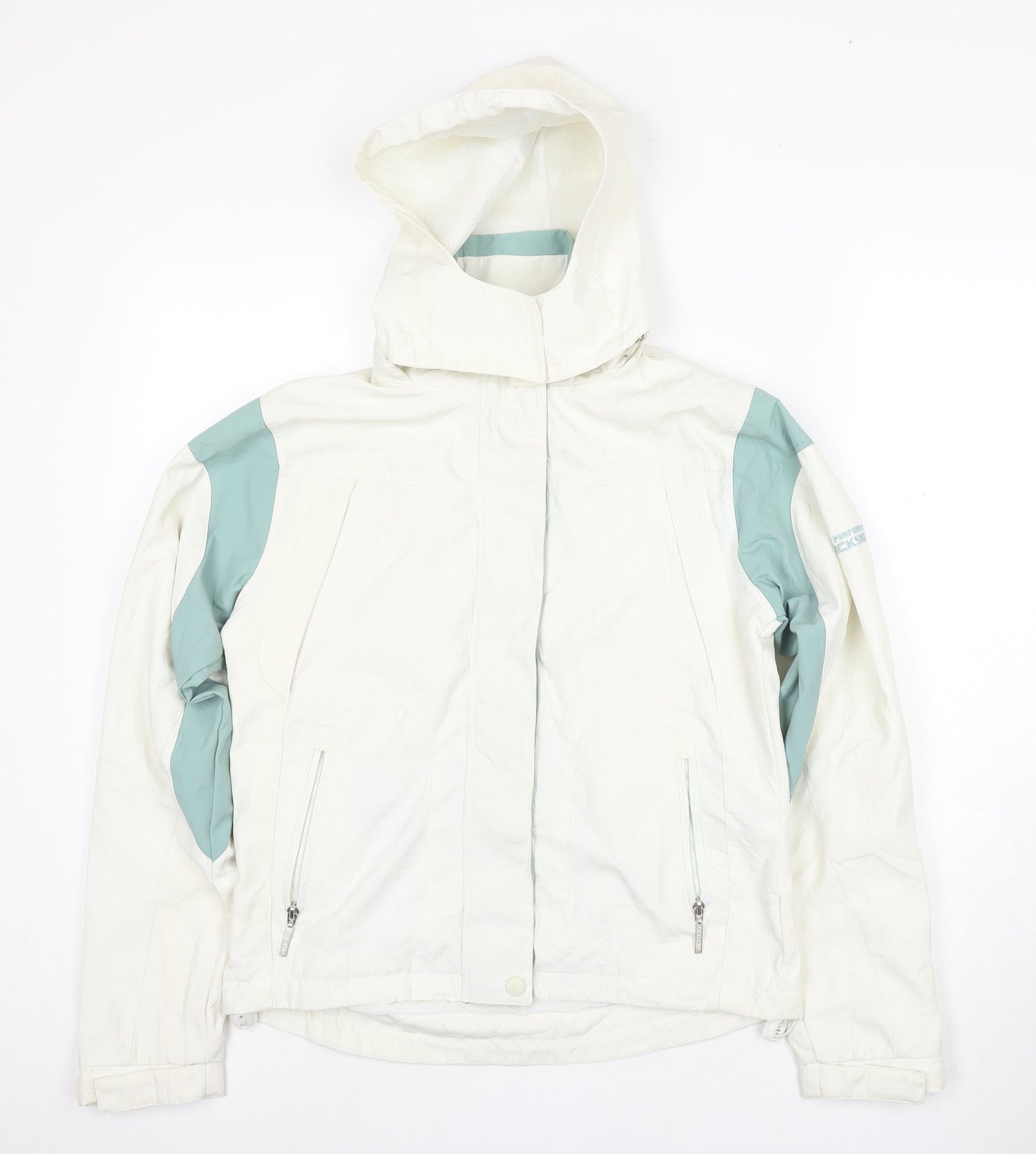 Womens UK Size 10 Backswing Ivory Basic Jacket