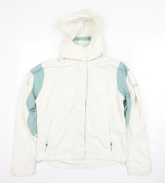 Womens UK Size 10 Backswing Ivory Basic Jacket