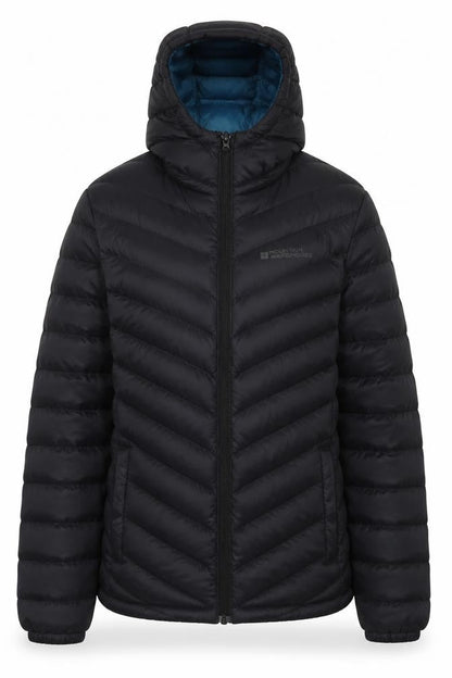 Womens UK Size 6 Mountain Warehouse Black Puffer Jacket