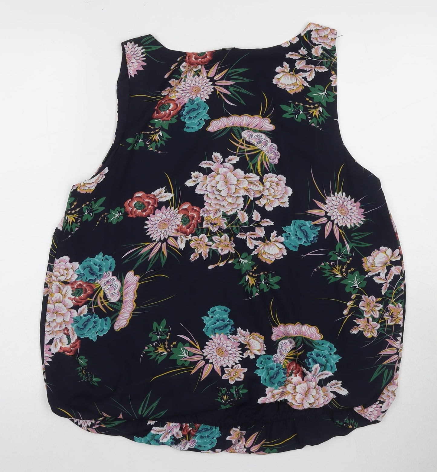 Zabaione Women's Multicoloured 2XL Floral Tank