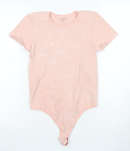 Out From Under Pink Bodysuit for Women in M