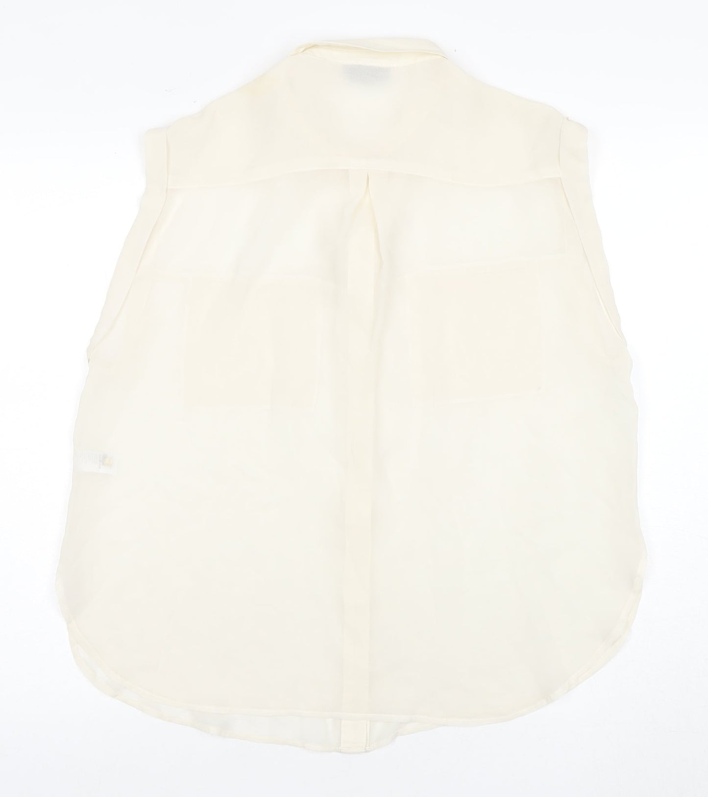 Womens UK Size 14 Topshop Ivory  Button-Up