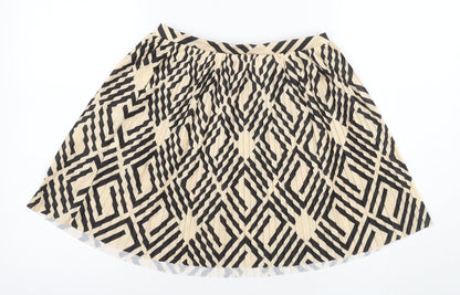 ASOS Women's Geometric Pleated Skirt Size 10