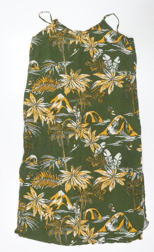 H&M Women's Multicoloured Slip Dress Size 12