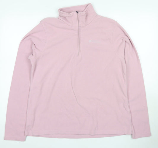 Womens UK Size 16 Mountain Warehouse Purple Pullover Sweatshirt