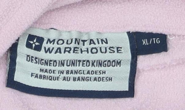 Womens UK Size 16 Mountain Warehouse Purple Pullover Sweatshirt