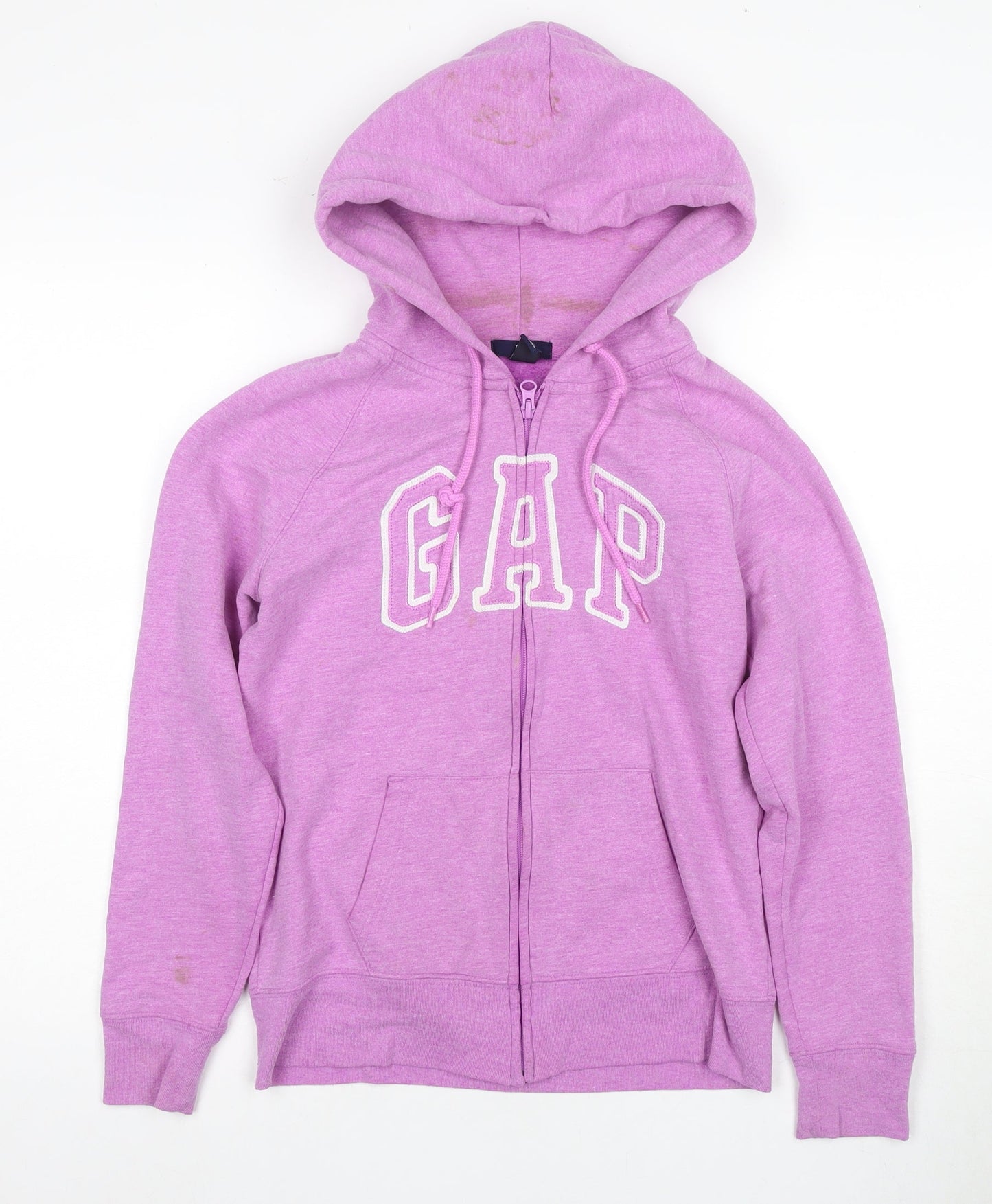 Gap Women's Purple Full Zip Hoodie Size 10