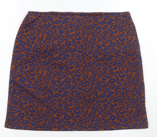 Marks and Spencer Women's Animal Print Pencil Skirt Size 12