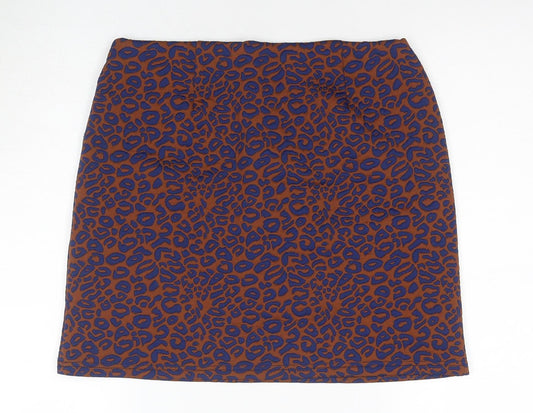 Marks and Spencer Women's Animal Print Pencil Skirt Size 12