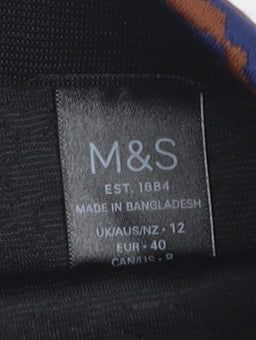 Marks and Spencer Women's Animal Print Pencil Skirt Size 12