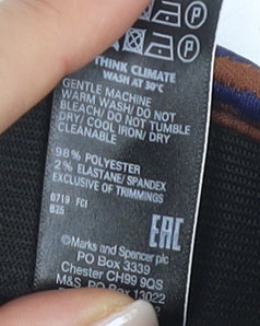 Marks and Spencer Women's Animal Print Pencil Skirt Size 12