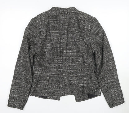 H&M Womens Multicoloured Bouclé Blazer Size 14