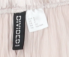 H&M Women's Pink Midi Slip Dress, Size 10