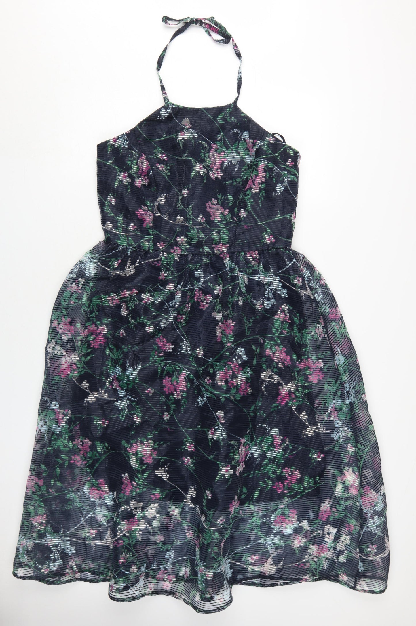 Marks and Spencer Women's Floral Halter Midi Dress