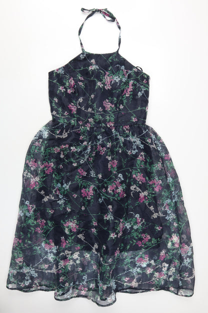Marks and Spencer Women's Floral Halter Midi Dress