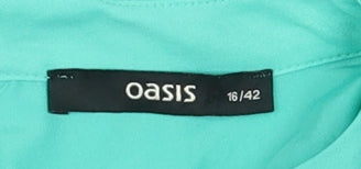 Womens UK Size 16 Oasis Green