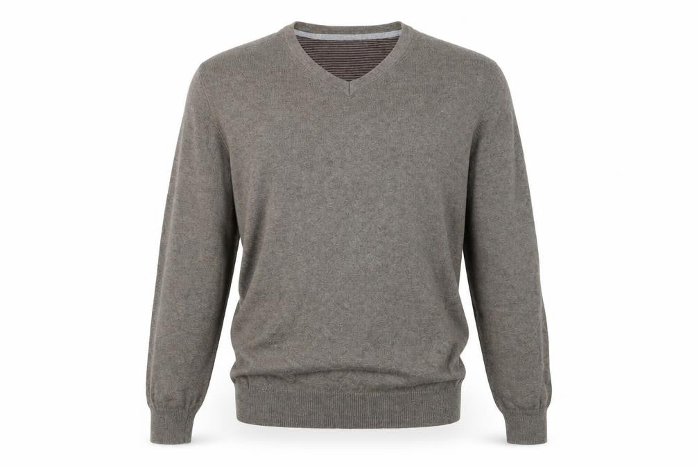Mens UK Size S Jeff Banks Brown Pullover Jumper